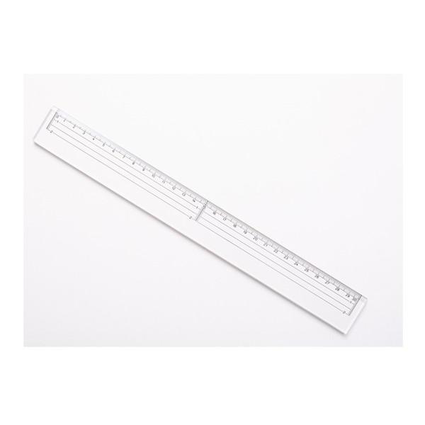 定規 カッティング定規 30cm ステンレスエッジ 310mm×35ｍｍ×厚3ｍｍ takeda タケダ | タケダ | 02