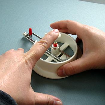 円切りカッター 品名 薄物円切りカッター アイボリー 品番C-1500P カラー ホワイト | ブランド登録なし | 03