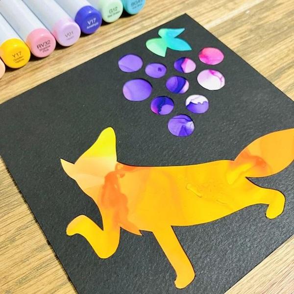 コピック アルコールインク アートペーパー くっきりタイプ エッジを残した表現 A4 10枚入り 298×210mm 厚み/130μm(0.13mm) COPIC | コピック | 02