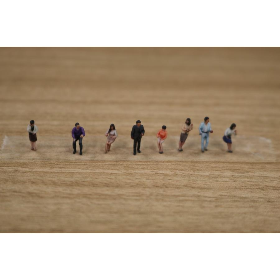 タケダ ジオラマ人形 1/150 28体入り ビジネス編 3D フルカラー