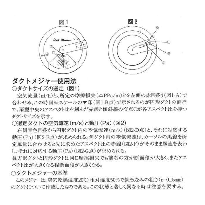 ダクトメジャー エアコンスター 円形計算尺 ダクトメジャー 冷水水配管用のパイプメジャー コンサイス CONCISE | CONCISE | 04