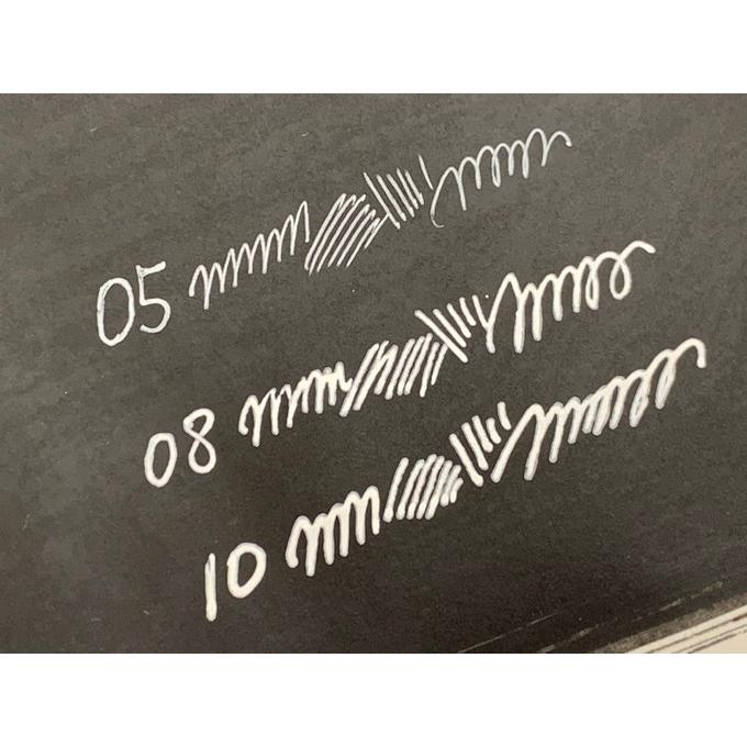 ペン ホワイト タチカワ ピュアホワイト 3本セット TPW-3S 水性ペン PURE WHITE 「0.5、0.8、1.0mm」3サイズ 3本入り | ブランド登録なし | 04