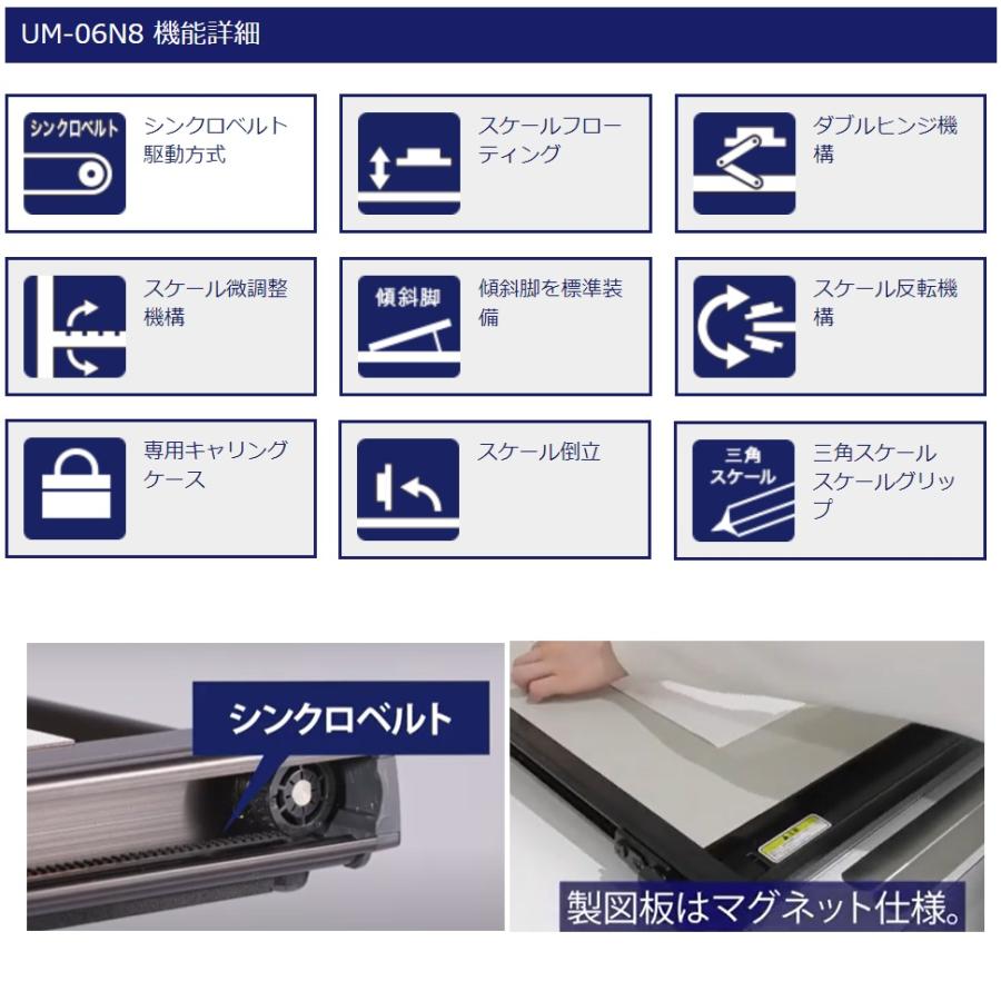 UM-06N8 ムトー 平行定規 A2 武藤工業 | ブランド登録なし | 02