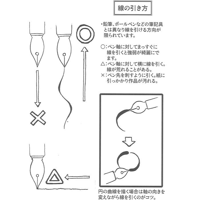 Gペン 10本入 NG-10 日光 マンガ ペン ペン先 コミック : 素材本舗