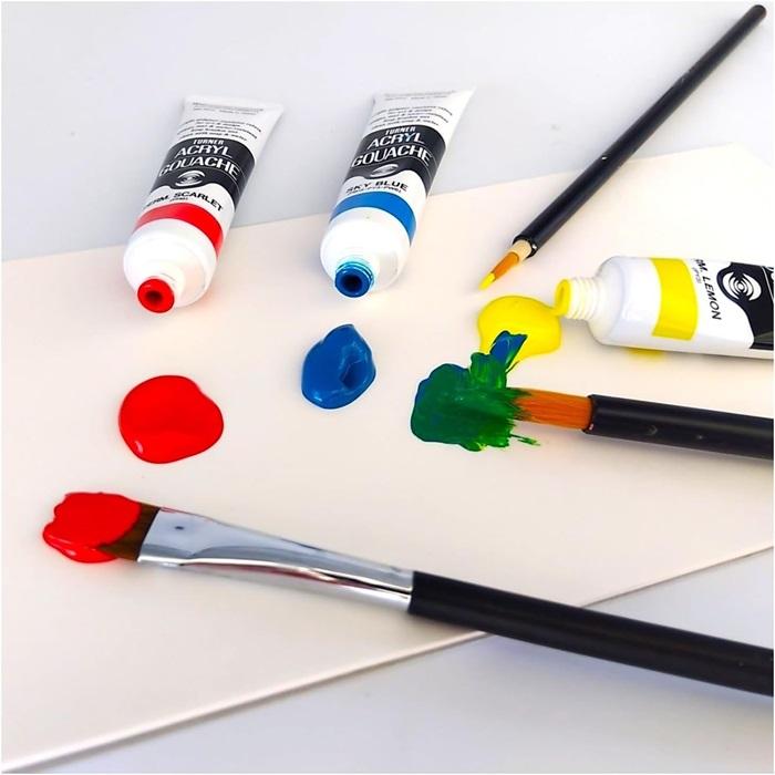 ペーパーパレット SS 50枚入り 50シート ターナー パレット 紙 絵具 アクリル絵具 水彩絵具 油絵具 使い捨て 大容量 | ターナー | 03