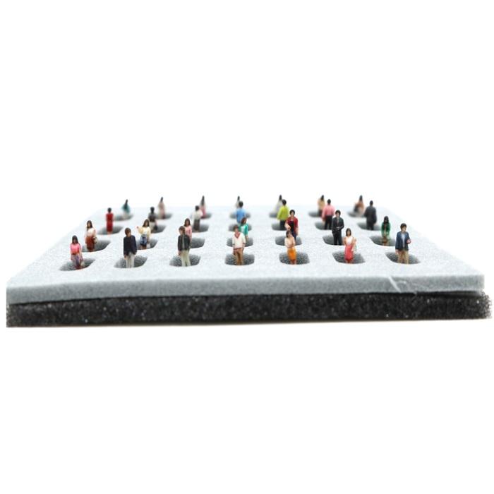 タケダ（takeda） ジオラマ人形 1/200 3Dカラー 28A 28体入り 55-0050