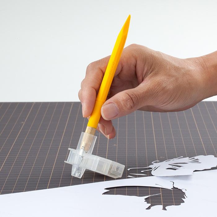 オルファ デザイナーズナイフ替刃 XB216 30枚入 30度刃 ケガキ針付き 精密作業用 ナイフ替刃 | OLFA | 03