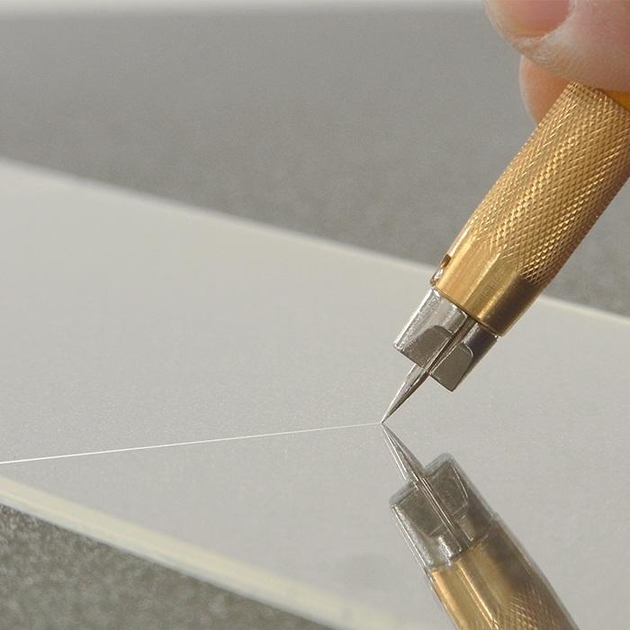 オルファ デザイナーズナイフ替刃 XB216 30枚入 30度刃 ケガキ針付き 精密作業用 ナイフ替刃 | OLFA | 04