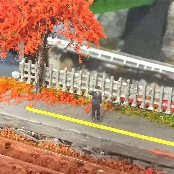 ジオラマ 人 人形 駅員 駅務員 人物 ジオラマ人形 1/150 6体入り３Dカラー 55-0080 タケダ takeda Nゲージ 鉄道模型 フィギュア ミニチュア 駅 リアル 日本製 | タケダ | 16