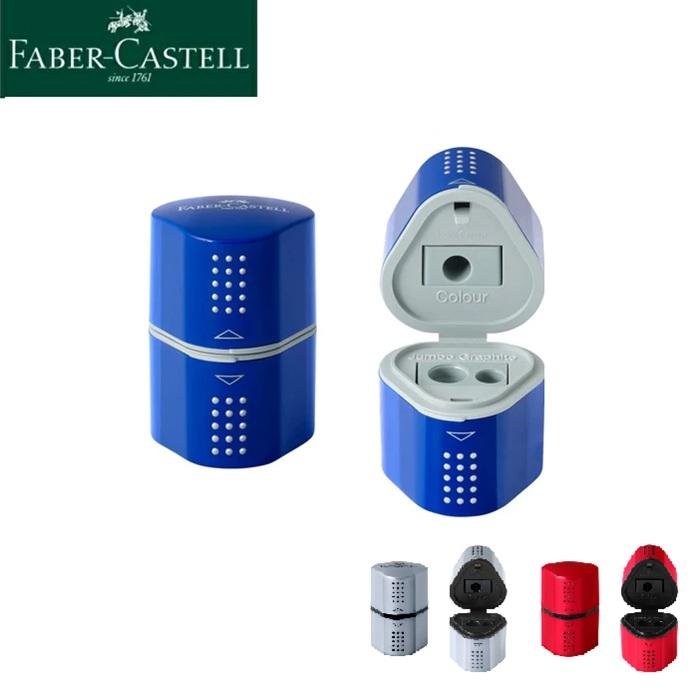 Faber-Castell ファーバーカステル 183801 グリップ 2001 3穴プラシャー プラ アソート 1個入り | ファーバーカステル