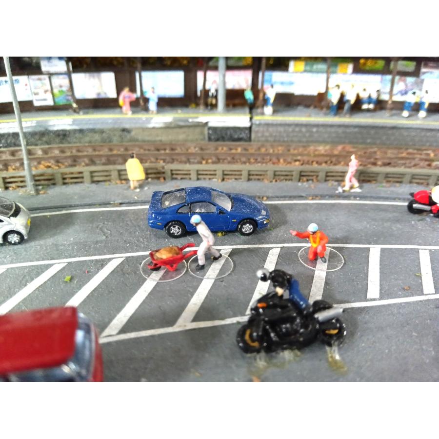 ジオラマ人形  1/150 6体入り 10種類 タケダ 3D フルカラー ビジネス 幼稚園 小学生 介護 ファミリー 花火 警備員 現場作業 リアル 3Dプリント takeda nゲージ | タケダ | 25