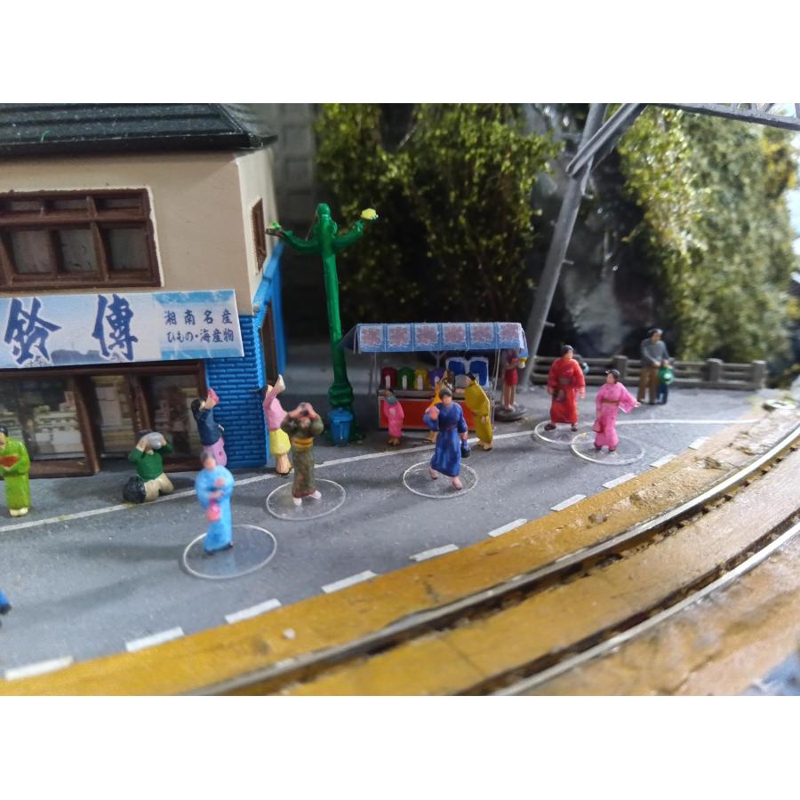 ジオラマ人形  1/150 6体入り 10種類 タケダ 3D フルカラー ビジネス 幼稚園 小学生 介護 ファミリー 花火 警備員 現場作業 リアル 3Dプリント takeda nゲージ | タケダ | 29