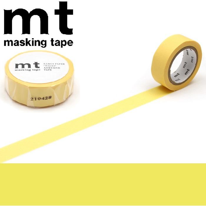 mt カモ井加工紙 1P たまご マスキングテープ MT01P193R サイズ幅15mm×長さ7m 無地 マステ シンプル カラーマステ カラフル 無地カラー 無地テープ | mt