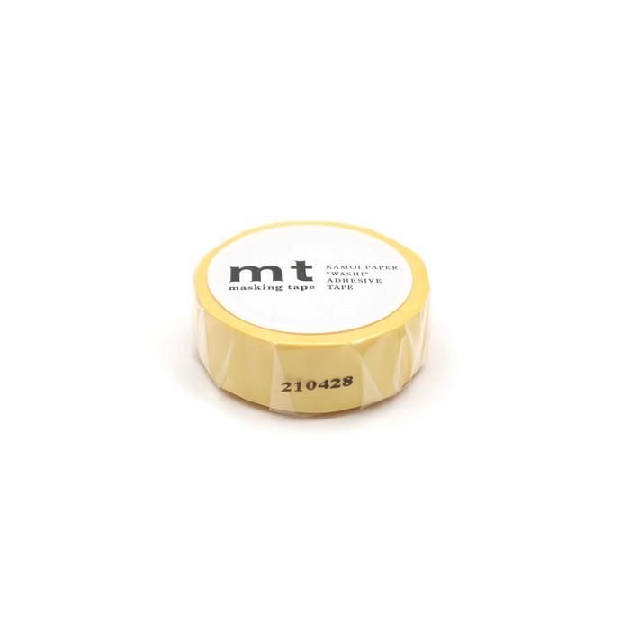 mt カモ井加工紙 1P たまご マスキングテープ MT01P193R サイズ幅15mm×長さ7m 無地 マステ シンプル カラーマステ カラフル 無地カラー 無地テープ | mt | 01