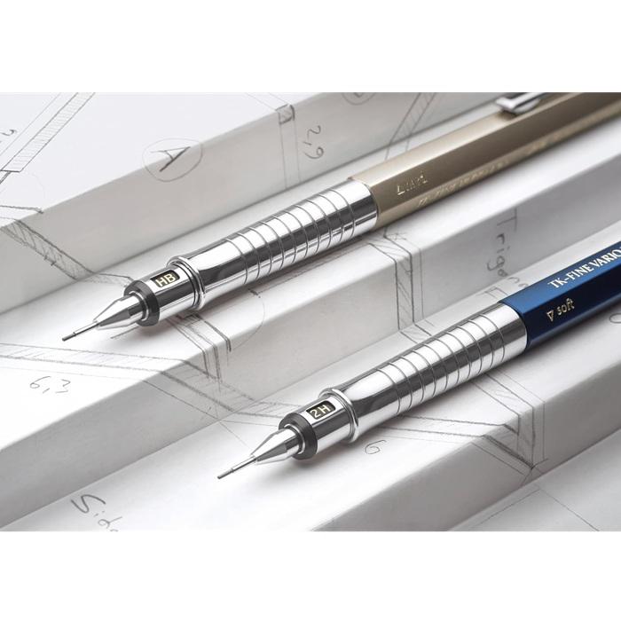 バリオL ペンシル シャープペンシル ファーバーカステル TK-FINE 135540 0.5mm L シャンパンゴールド グラファイト インディゴ メルローレッド | ファーバーカステル | 09