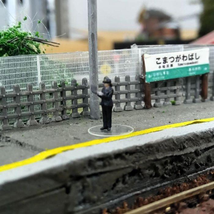 ジオラマ人形 1/150 フィギュア 3D JR東海 冬制服 男駅員 女駅員 takeda タケダ Nゲージ 駅員 フィギュア 鉄道模型 ジオラマ レイアウト 3Dプリンタ 駅員 | タケダ | 12