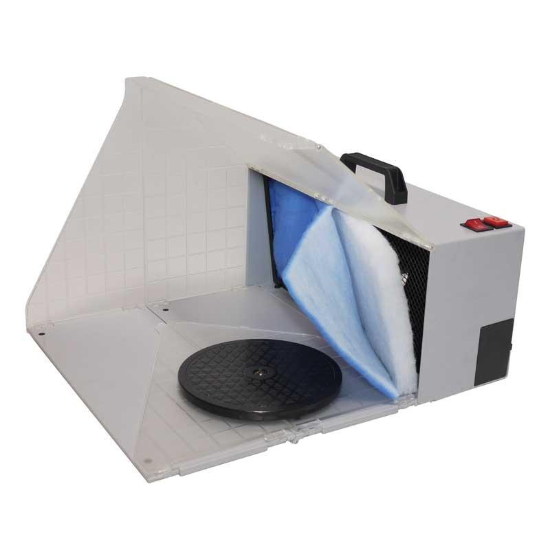 エアブラシ用スプレーブース 排気ダクト付き塗装ブース : ツール 創蔵