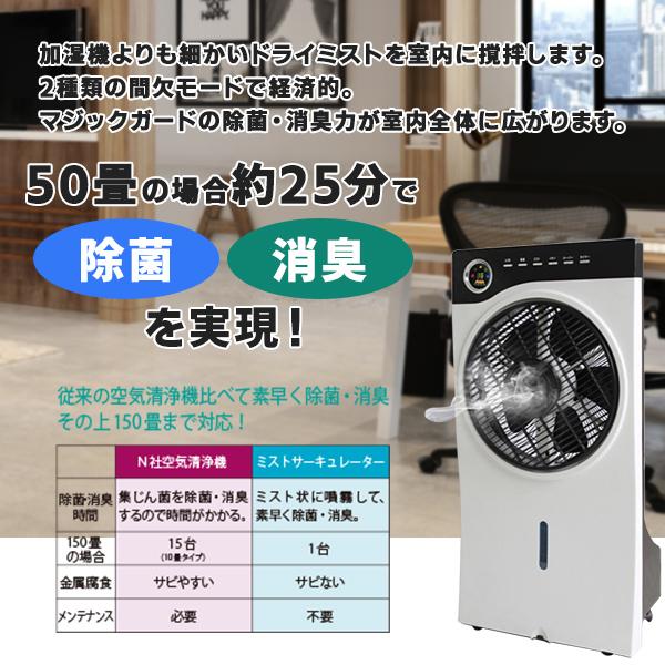 ミストサーキュレーター マジックガード用 空間除菌 99％強力除菌 