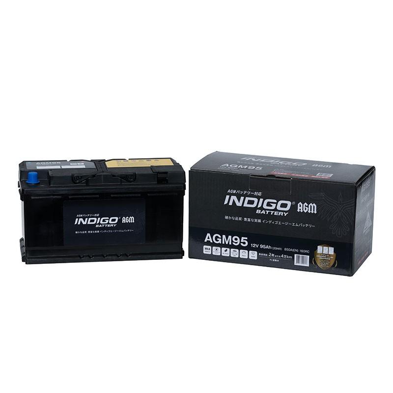 INDIGO インディゴバッテリー AGM95 : ツール 創蔵 - 通販 - Yahoo