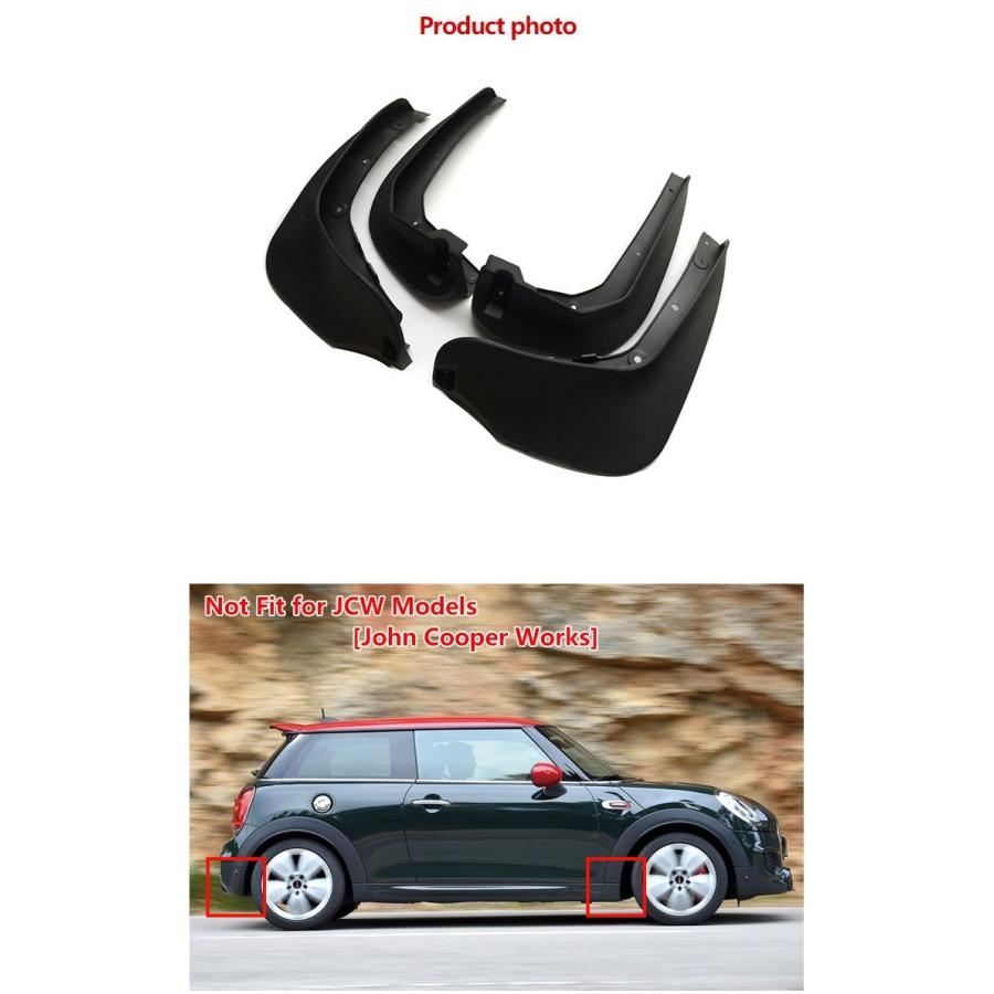 値引 マッドガード 泥除け フロント リアミニクーパー カントリーマン F60 R60 クラブマン R55 ペースマン R61 R56 R57 R58 R59 スプラッシュガード 輝く高品質な Idelacademy Com Br