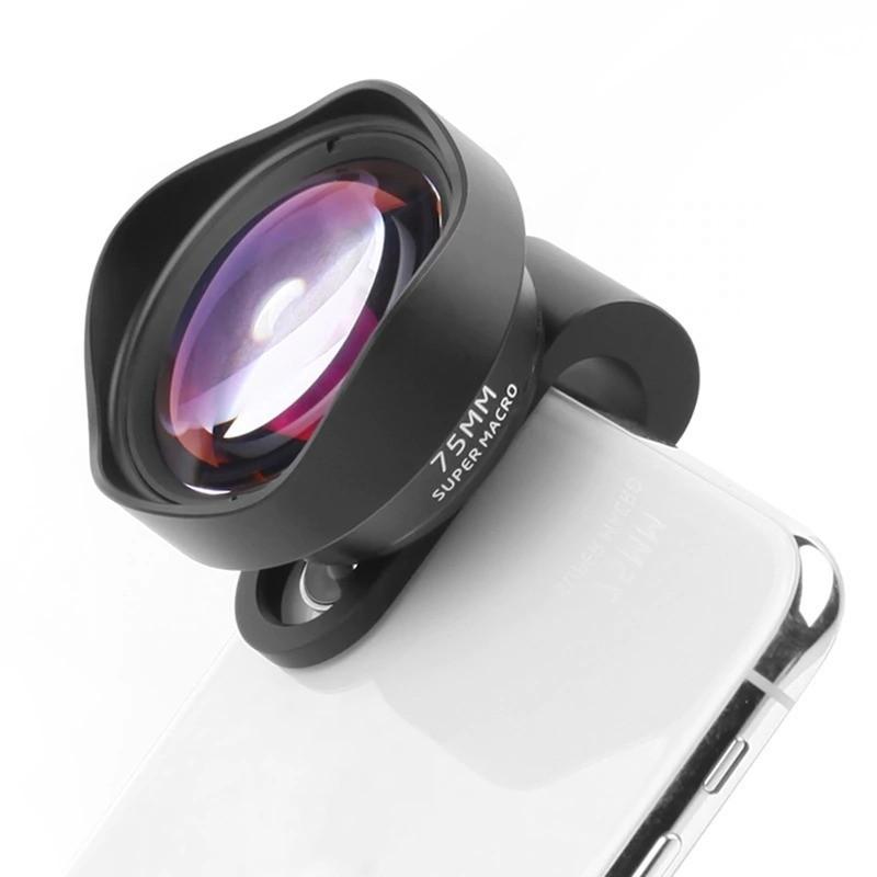 希少 スマホ レンズ クリップ コンバージョンレンズ 75mm 携帯 マクロレンズ カメラ Iphone Xs Max Xr 8 7 S9 S8 S7 Piexl 4 18k Hd 大流行中 Www Shandilyaz Com