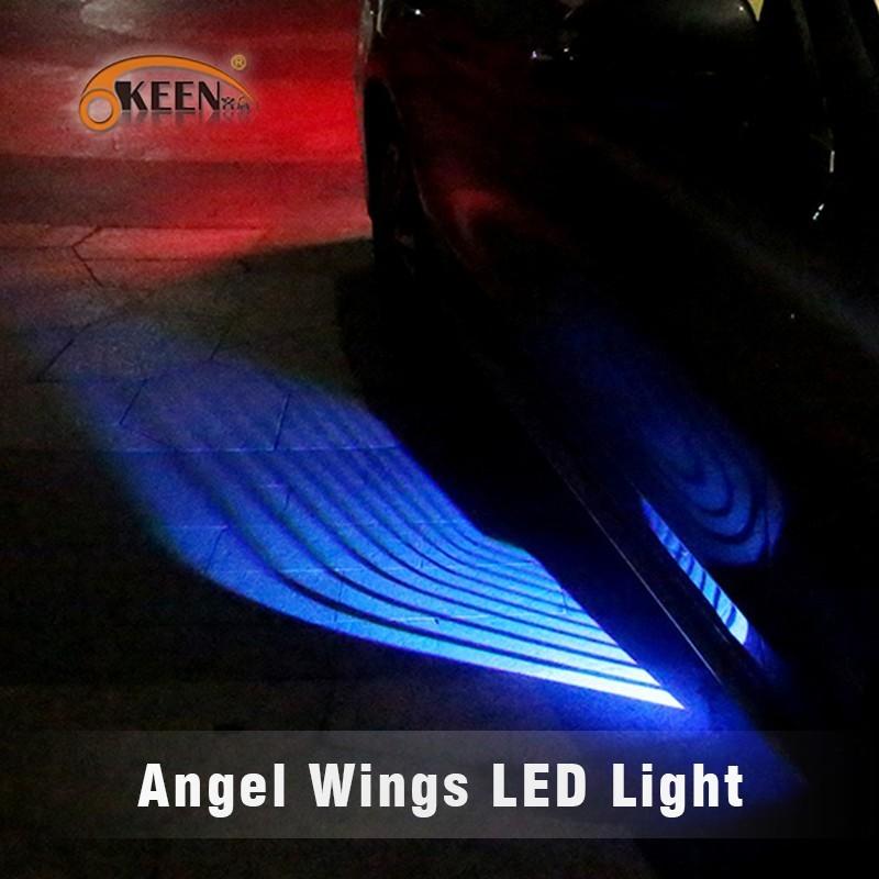 車 ドア照明アンダーグローフィット 白青赤緑色プロジェクター Led 天使の羽 カーペット 水たまりライト Hs M Sozuヤフーショップ 通販 Yahoo ショッピング
