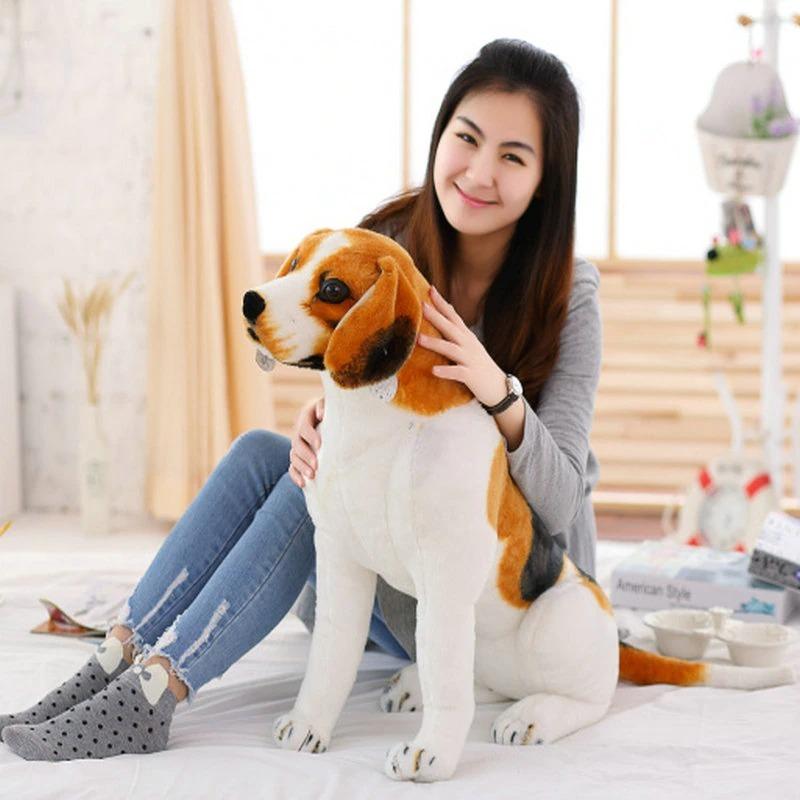 ぬいぐるみ ビッグサイズ 犬のぬいぐるみ ビーグル犬 60cm かわいくてリアル S Sozuヤフーショップ 通販 Yahoo ショッピング