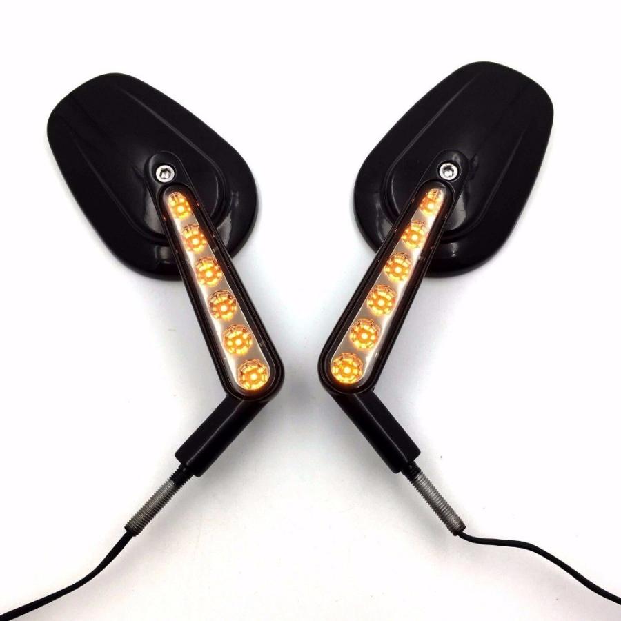 全国宅配無料 バイク ハンドル ミラー ハーレー V Rod Vrscf 09 17 Ledウインカー内蔵バックミラー リアビューミラー 交換無料 Studiostodulky Cz