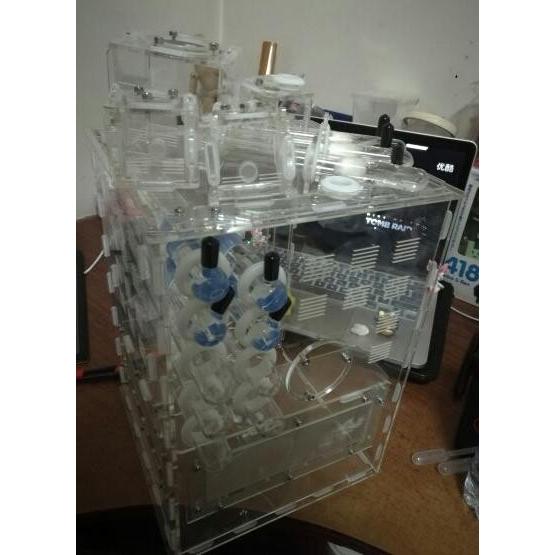 飼育用品 アリの巣 観察 大きな 透明 植物スペース アクリル アリファーム 昆虫 ペット 自宅 家 装飾 昆虫