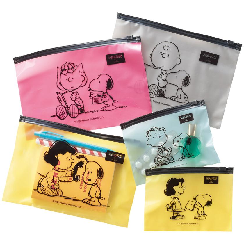 スヌーピーメイト スライドジッパーバッグセット ＊1個からOK＊ 記念品 景品 参加 抽選 来場 来店 成約 創立 イベント 格安 |  | 10