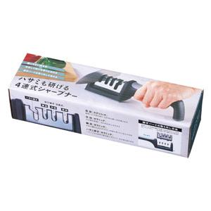 送料無料 ハサミも研げる4連式シャープナー 名入れ可能商品 80個セット 記念品 景品 参加 抽選 来場 来店 成約 創立 イベント 格安_2