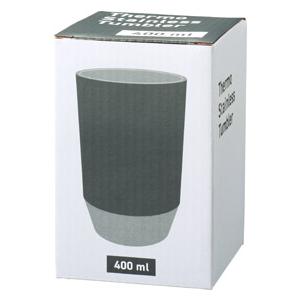 送料無料 真空保冷温タンブラー400ml ソロ (ブラック) 名入れ可能商品 80個セット 記念品 景品 参加 抽選 来場 来店 マグボトル タンブラーの画像