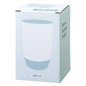 送料無料 真空保冷温タンブラー400ml ソロ (ホワイト) 名入れ可能商品 80個セット 記念品 景品 参加 抽選 来場 来店 マグボトル タンブラーの画像