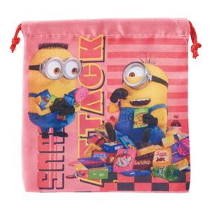 ミニオンズ ミニ巾着袋 ＊1個からOK＊ 記念品 景品 参加 抽選 来場 来店 成約 創立 イベント 格安 |  | 03