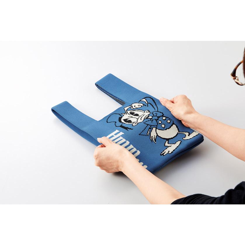 送料無料 ミッキー＆ドナルド ニットバッグ 80個セット 記念品 景品 参加 抽選 来場 来店 成約 創立 イベント 格安 |  | 05