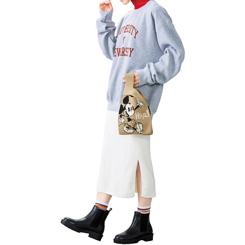 送料無料 ミッキー＆ドナルド ニットバッグ 80個セット 記念品 景品 参加 抽選 来場 来店 成約 創立 イベント 格安 |  | 06