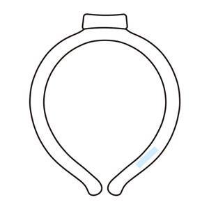 送料無料 極細ネックヒンヤリング 名入れ可能商品 120個セット 記念品 景品 参加 抽選 来場 来店 成約 創立 イベント 格安_6