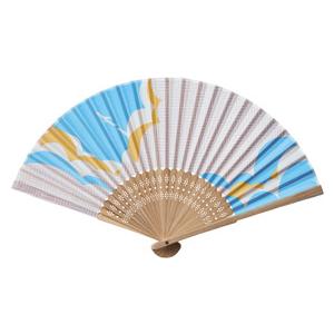 送料無料 夏景色扇子 名入れ可能商品 400個セット 記念品 景品 参加 抽選 来場 来店 成約 創立 イベント 格安の画像