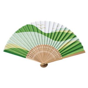 送料無料 夏景色扇子 名入れ可能商品 400個セット 記念品 景品 参加 抽選 来場 来店 成約 創立 イベント 格安の画像