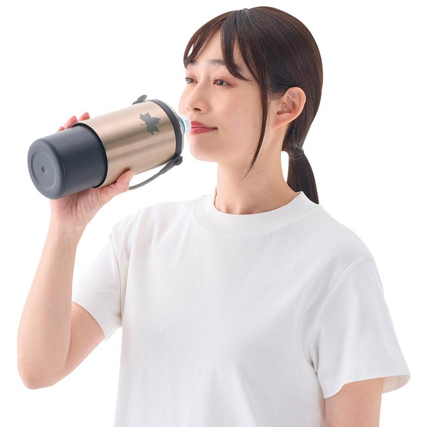 送料無料 ロゴス　真空「温・冷」ペットボトルシリンダー 24個セット 記念品 景品 参加 抽選 来場 来店 成約 創立 イベント 格安_9