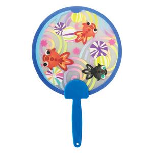 送料無料 夏柄うちわ 金魚 480個セット 記念品 景品 参加 抽選 来場 来店 成約 創立 イベント 格安_3