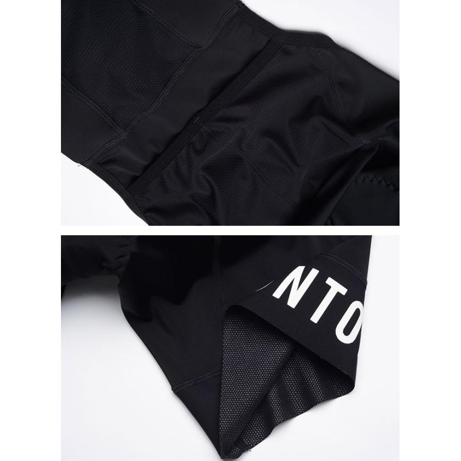 Monton［モントン］バックポケット付きビブショーツ URBAN