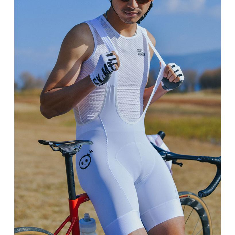 値下げ maloja マローヤ Sサイズ ホワイトビブタイツ ビブショーツ CHAMOIS SHORTS & TIGHTS – 7MESH Japan