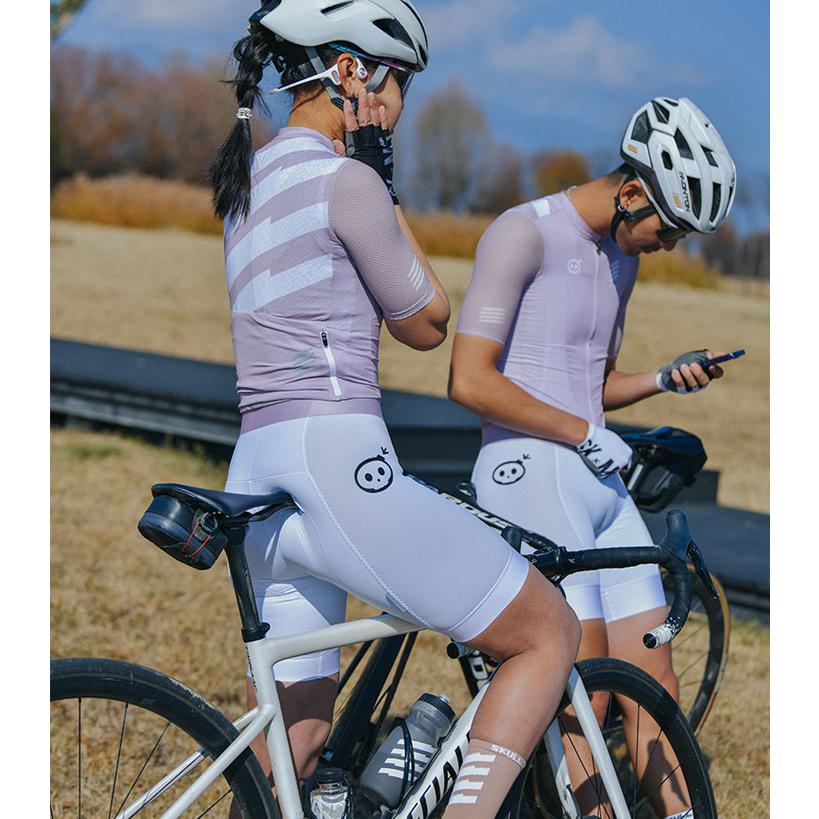 Monton［モントン］女性用ポケット付きサイクルビブショーツSkull Monton ビブパンツ、レーパン（自転車用タイツ、サイクルショーツ）レディース_4