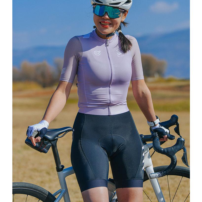 Monton［モントン］女性用ポケット付きサイクルビブショーツWeekend