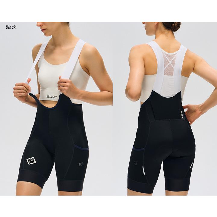 Monton［モントン］女性用ポケット付きビブショーツ 2025 ChaseSummer