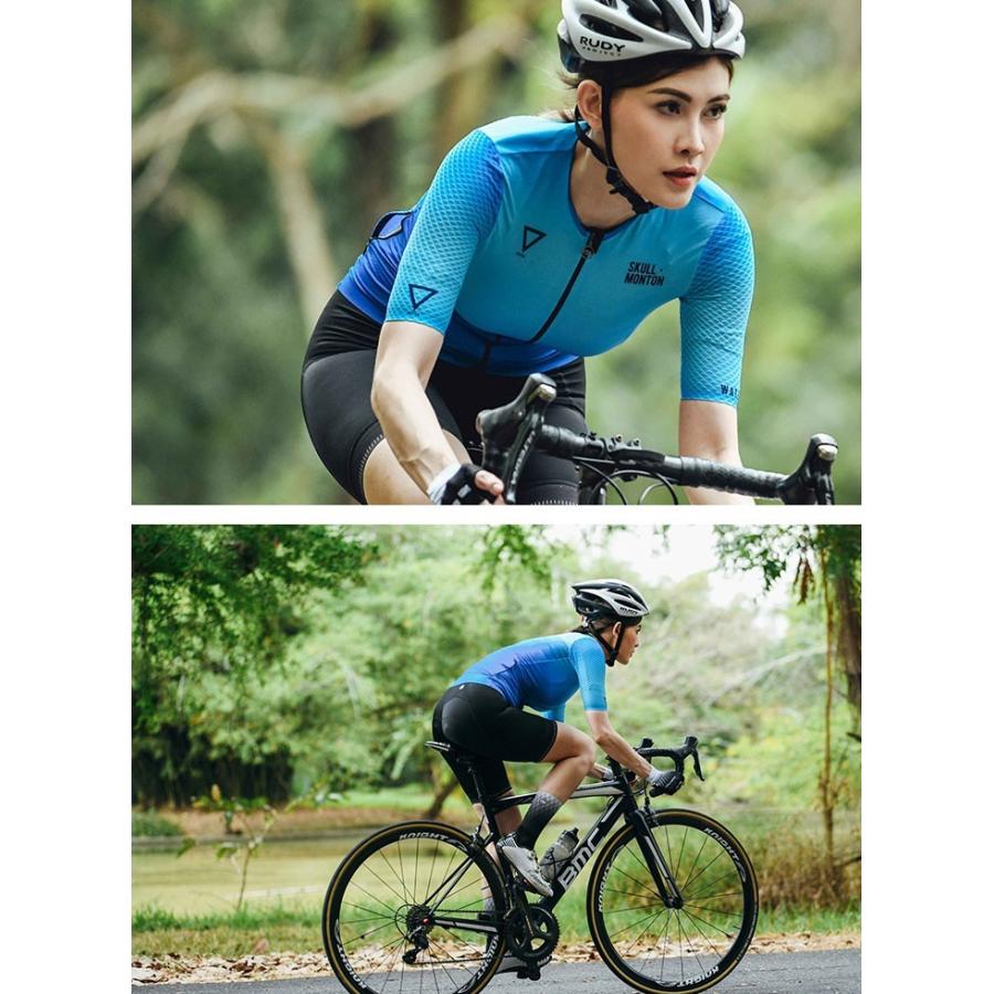 Monton［モントン］女性用半袖サイクルジャージ［春夏秋/ショートスリーブ/自転車用/レディース］URBAN+モデル Cobrand 取り寄せ品の画像