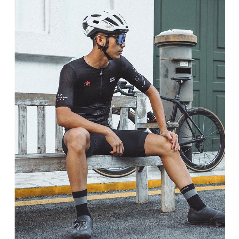 Monton［モントン］男性用半袖サイクルジャージ［自転車用