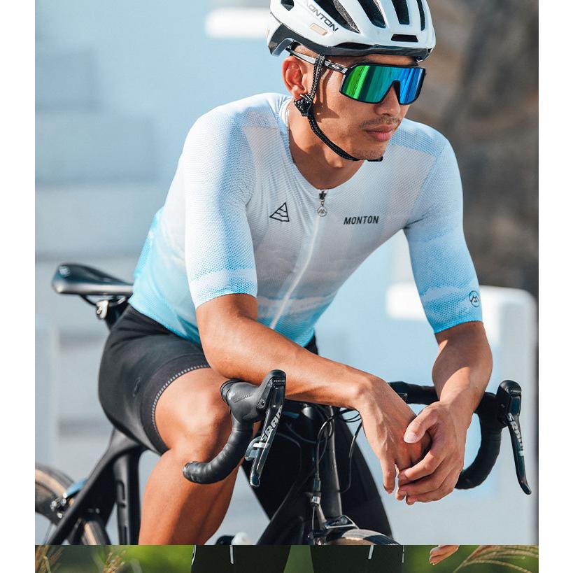 Monton［モントン］半袖サイクルジャージ［自転車用/メンズ］Nature