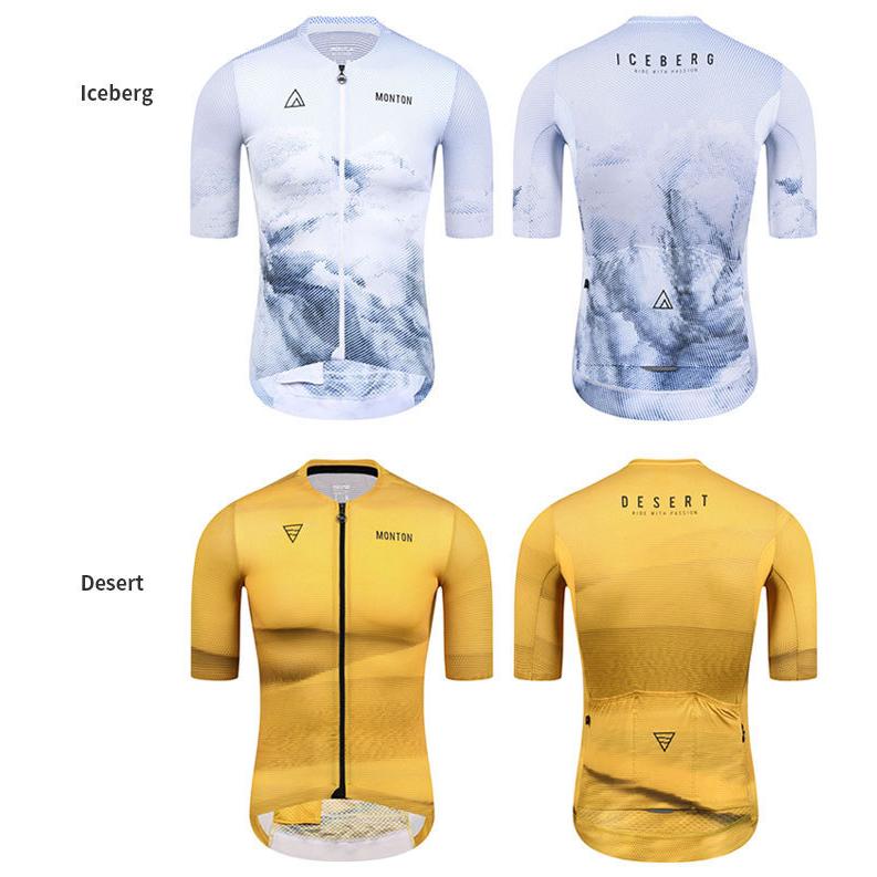 Monton［モントン］半袖サイクルジャージ［自転車用/メンズ］Nature 男性用ショートスリーブの画像